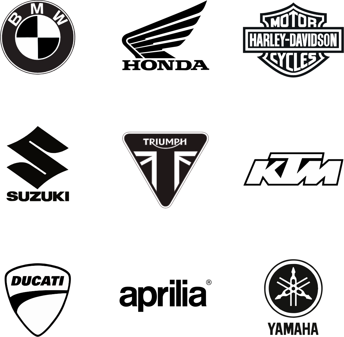 Logos marcas de motos